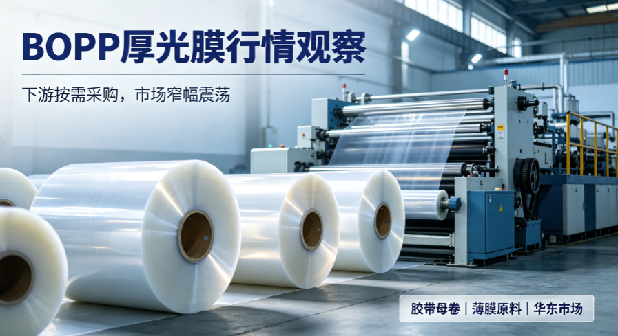 BOPP 厚光膜市场观望情绪加重，下游按需采购为